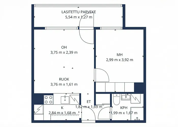 Apartment Bright 1br In Töölö, Free Parking, Tram Helsinki